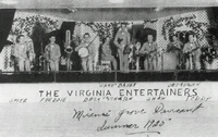The Virginia Entertainers 1925, at Miami Grove Dausant