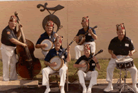 The first Shriner banjo Band at the Sahib Temple